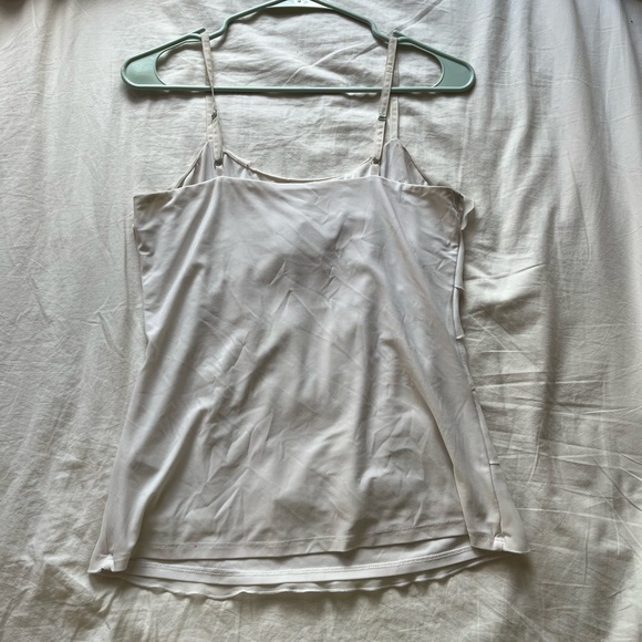 White Ruffle Tank - Picture 2 of 3